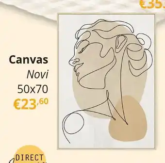 YGO Canvas Novi 50x70 aanbieding