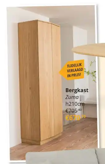 YGO Bergkast Zuma h210cm aanbieding