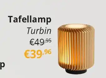 YGO Tafellamp Turbin aanbieding