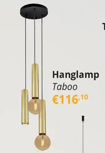 YGO Hanglamp Taboo aanbieding