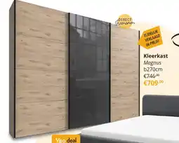 YGO Kleerkast Magnus b270cm aanbieding