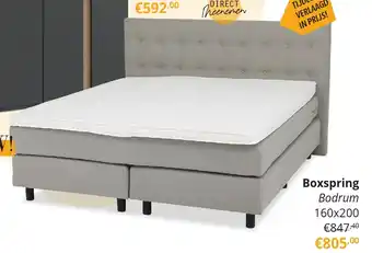 YGO Boxspring Bodrum aanbieding