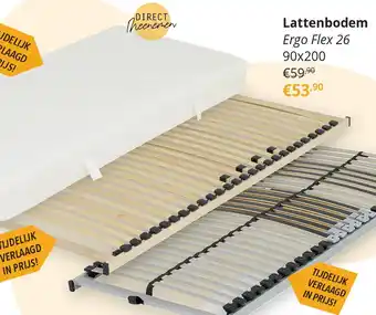 YGO Lattenbodem Ergo Flex 26 aanbieding