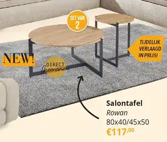 YGO Salontafel Rowan aanbieding