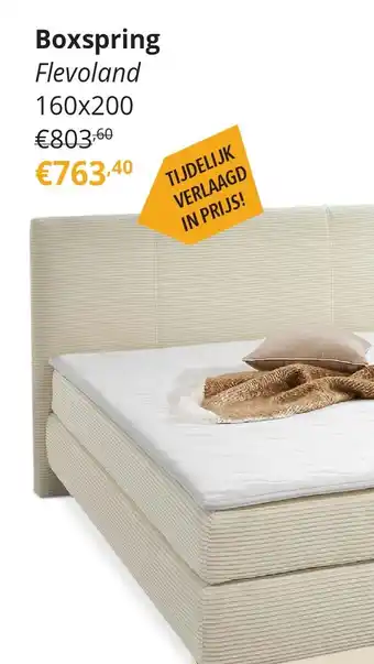 YGO Boxspring Flevoland aanbieding