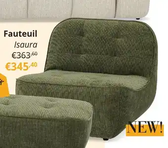 YGO Fauteuil Isaura aanbieding