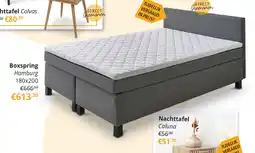 YGO Boxspring Hamburg aanbieding