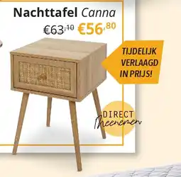 YGO Nachttafel Canna aanbieding