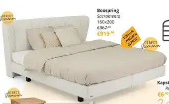 YGO Boxspring Sacramento aanbieding