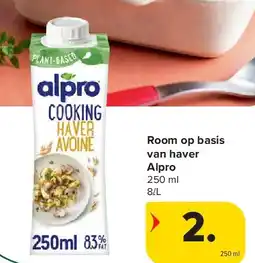 Carrefour Room op basis van haver Alpro aanbieding