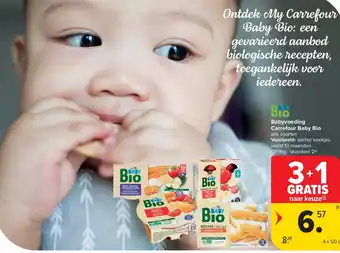 Carrefour Babyvoeding Carrefour Baby Bio aanbieding