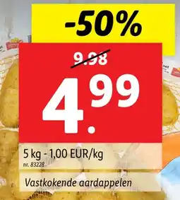 Lidl Vastkokende aardappelen aanbieding