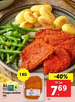 Lidl Praagse schnitzel XXL aanbieding