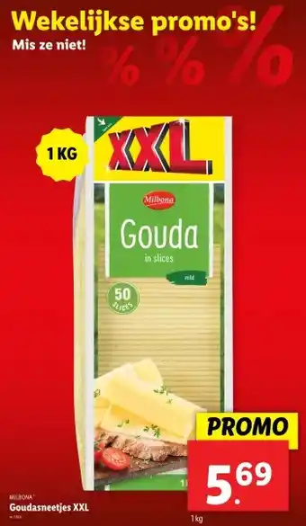 Lidl Goudasneetjes XXL aanbieding