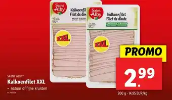 Lidl Kalkoenfilet XXL aanbieding