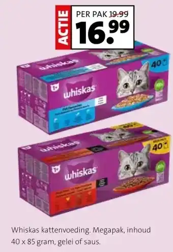 Intratuin Whiskas kattenvoeding aanbieding