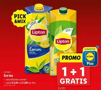 Lidl Ice tea aanbieding