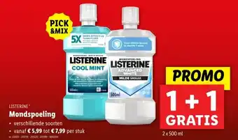 Lidl Mondspoeling aanbieding