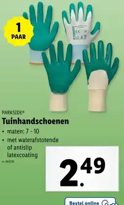 Lidl Tuinhandschoenen aanbieding