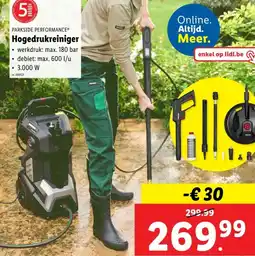 Lidl Hogedrukreiniger aanbieding