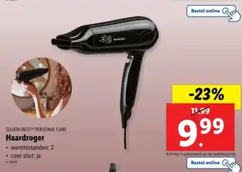 Lidl Haardroger aanbieding