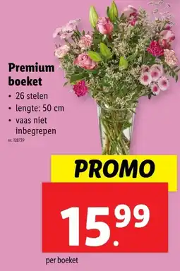 Lidl Premium boeket aanbieding