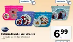 Lidl Fietsmandje en bel voor kinderen aanbieding