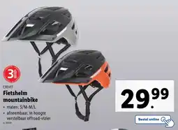 Lidl CRIVIT Fietshelm mountainbike aanbieding