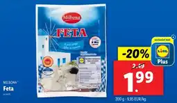 Lidl MILBONA Feta aanbieding