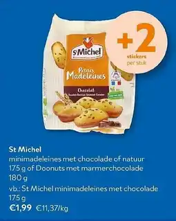 OKay St Michel minimadeleines met chocolade aanbieding