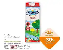 OKay Joyvalle volle of halfvolle melk aanbieding