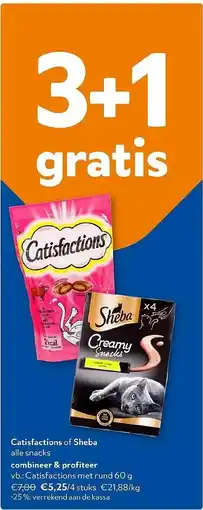 OKay Catisfactions of Sheba aanbieding