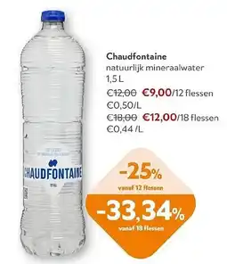 OKay Chaudfontaine natuurlijk mineraalwater aanbieding