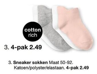 Sneaker sokken