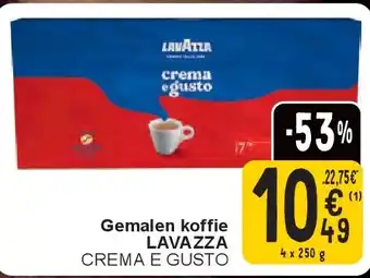 Cora Gemalen koffie LAVAZZA aanbieding