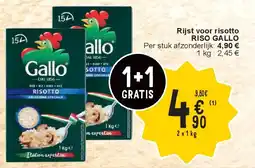 Cora Rijst voor risotto RISO GALLO aanbieding