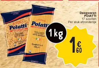 Cora Deegwaren POIATTI aanbieding