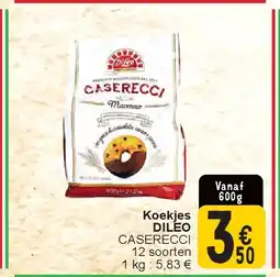 Cora Koekjes DILEO aanbieding