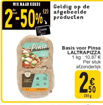 Cora Basis voor Pinsa LALTRAPIZZA aanbieding