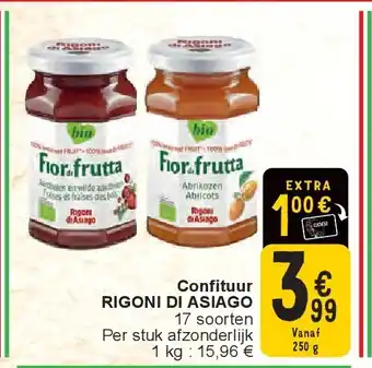 Cora Confituur RIGONI DI ASIAGO aanbieding