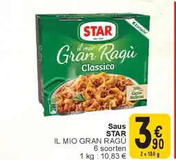 Cora Saus STAR aanbieding