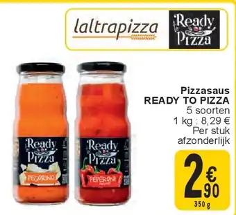 Cora Pizzasaus READY TO PIZZA aanbieding