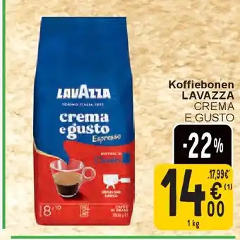 Cora Koffiebonen LAVAZZA aanbieding