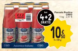 Cora Passata Rustica CIRIO aanbieding