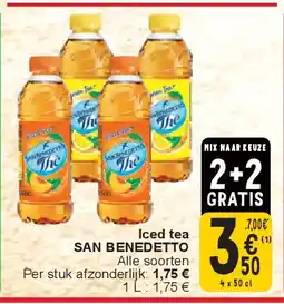 Cora Iced tea SAN BENEDETTO aanbieding