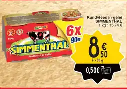 Cora R undvlees in gelei SIMMENTHAL aanbieding