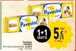 Cora Koekjes PAVESI aanbieding