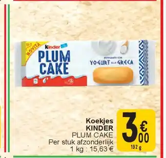 Cora Koekjes KINDER aanbieding