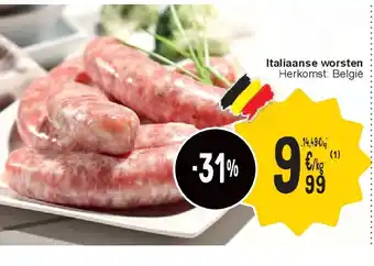 Cora Italiaanse worsten aanbieding