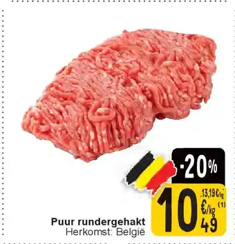 Cora Puur rundergehakt aanbieding